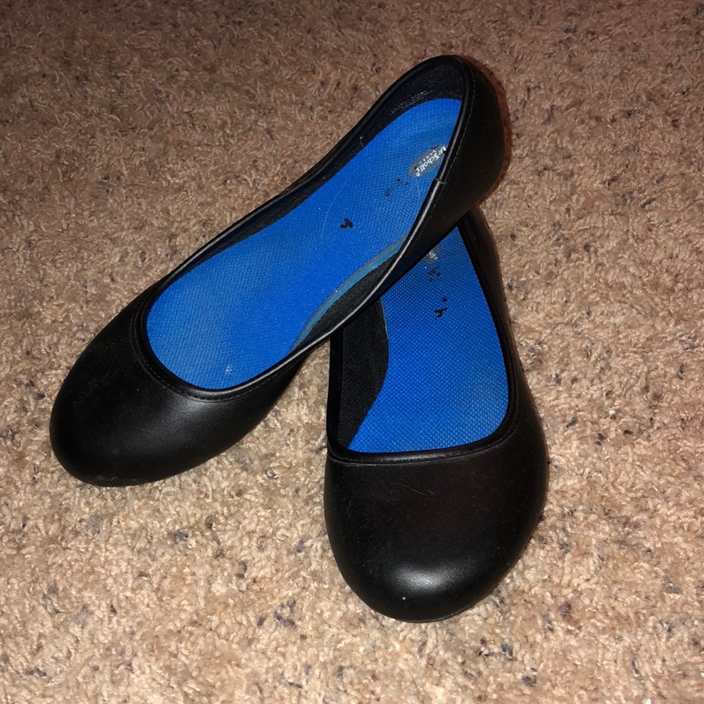 Black flats
